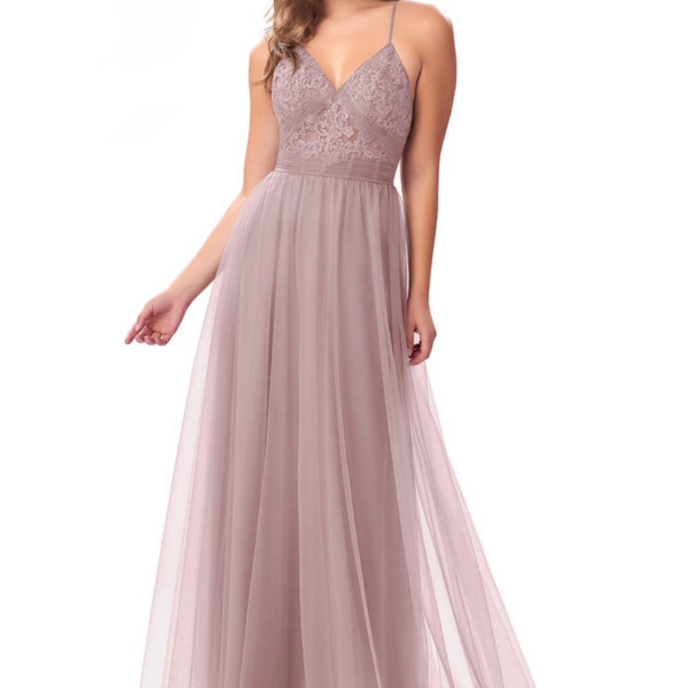 Azazie Vintage Mauve dress